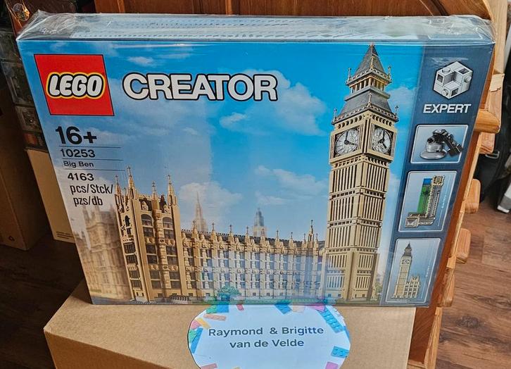 LEGO Creator Expert 10253 Big Ben, Kinderen en Baby's, Speelgoed | Duplo en Lego, Nieuw, Ophalen of Verzenden