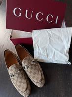 Gucci Jordaan Loafers Maat 42,5, Kleding | Heren, Schoenen, Ophalen of Verzenden, Zo goed als nieuw, Bruin, Loafers