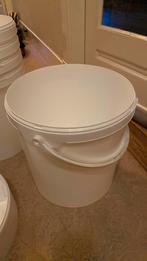 5 emmers 20 liter . Met deksels en handvat, Huis en Inrichting, Emmers, Ophalen, Nieuw, Kunststof