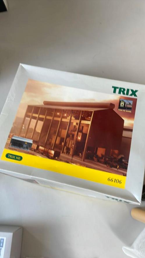 Trix 66106 Oxygeenstaalconverter en de set 66111, Hobby en Vrije tijd, Modeltreinen | H0, Zo goed als nieuw, Wagon, Gelijkstroom