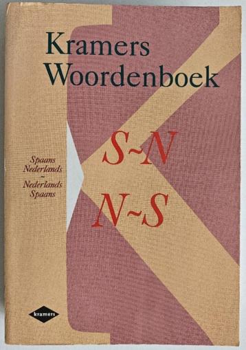 Kramers Woordenboek:  Spaans - Nederlands, Nederl - Spaans beschikbaar voor biedingen