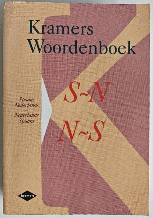 Kramers Woordenboek:  Spaans - Nederlands, Nederl - Spaans, Boeken, Woordenboeken, Zo goed als nieuw, Spaans, Overige uitgevers