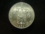 148) 1 Gulden 1939 KM#161.1 Wilhelmina Zilver Nederland, Zilver, Koningin Wilhelmina, 1 gulden, Ophalen of Verzenden