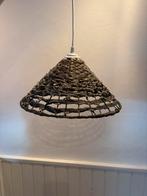Rieten hanglamp, Huis en Inrichting, Lampen | Hanglampen, Ophalen, Zo goed als nieuw, Minder dan 50 cm