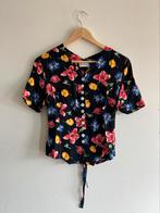 Vintage Betty Barclay Floral Button-Up Blouse, Wit, Betty Barclay, Ophalen of Verzenden, Zo goed als nieuw