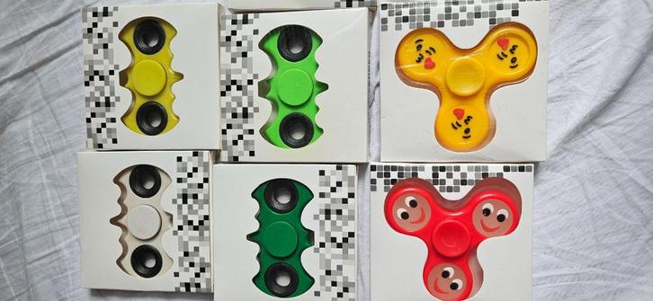 Diverse Fidget Spinners - Smiley Batman diverse kleuren, Verzamelen, Speelgoed, Nieuw, Ophalen of Verzenden