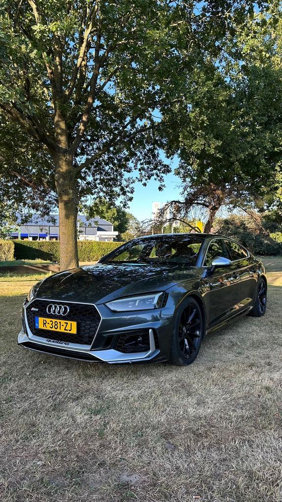 Audi A5 RS5 Tfsi Quattro Tiptronic 2019 Grijs, Auto's, Audi, Particulier, A5, 360° camera, 4x4, ABS, Achteruitrijcamera, Adaptieve lichten