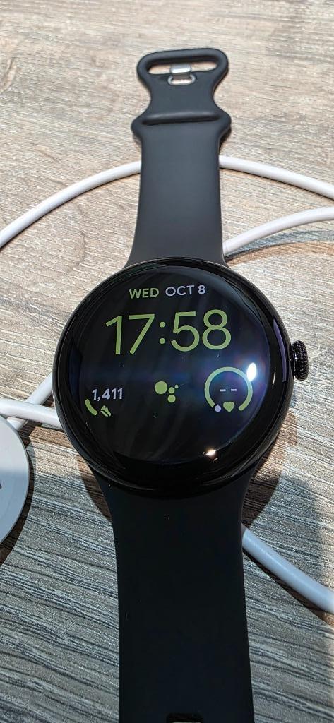 TK: Google Pixel Watch 3 - 45mm - De scherpste prijs hier!, Sieraden, Tassen en Uiterlijk, Smartwatches, Zo goed als nieuw, Android
