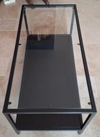 Drie Ikea VITTSJÖ tafels, Huis en Inrichting, Tafels | Sidetables, Ophalen, 50 tot 100 cm, Zo goed als nieuw, Metaal