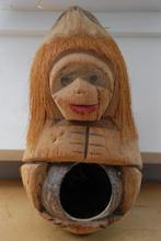 Cocosnoot hanger / aap, Overige materialen, Ophalen of Verzenden, Overige vormen, Binnen