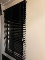 Zwarte Houten Jaloezieën- 93x 165 cm NIEUW!, Zwart, Nieuw, 150 tot 200 cm, 50 tot 100 cm