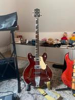 Harley Benton HB-60 WB Semi-Akoestische Basgitaar, Ophalen of Verzenden, Zo goed als nieuw, Semi-akoestisch