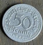 50 Pfennig 1920, Postzegels en Munten, Munten | Europa | Niet-Euromunten, Ophalen of Verzenden, Duitsland, Losse munt