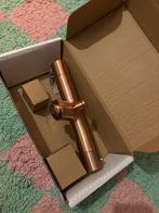 Thermostatische badkraan BWS geborsteld koper, Doe-het-zelf en Verbouw, Sanitair, Ophalen of Verzenden, Nieuw, Koper, Bad