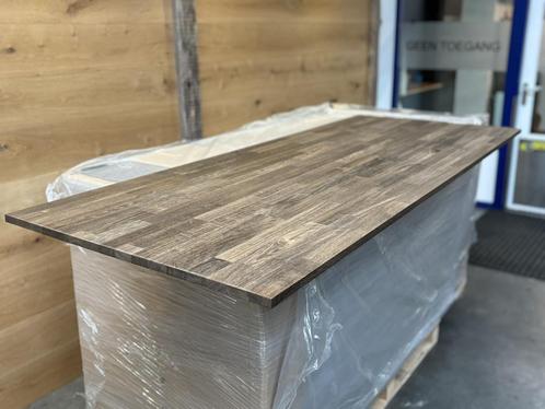 Timmerpaneel gerookt eiken 19x800x2000 mm gevingerlast, Doe-het-zelf en Verbouw, Hout en Planken