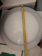 Massive plafonniere lamp, melkglas bijna nieuw, Ophalen of Verzenden, Zo goed als nieuw