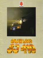 Folder Suzuki SJ 410, Ophalen of Verzenden, Gelezen, Overige merken