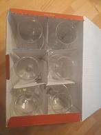 Set van 6 mooie bierglazen met Domtoren Utrecht logo, Ophalen, Nieuw, Bierglas