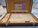 Handgemaakt Vintage Chinees Mahjongg spel, Ophalen of Verzenden