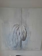 acryl schilderij., Huis en Inrichting, Ophalen, Gebruikt, Schilderij, 75 cm of meer