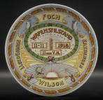 Ivora wandbord wapenstilstand 1918, Antiek en Kunst, Verzenden