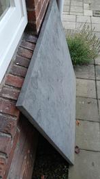 hardsteen 100x100×3, Tuin en Terras, Tegels en Klinkers, Ophalen, Gebruikt, Natuursteen, Overige typen