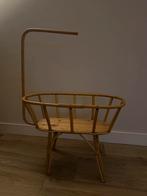 Poppen wieg - Retro / vintage - rotan, Ophalen, Zo goed als nieuw, Babypop