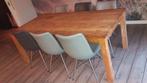 6 eetkamerstoelen van Xooon met beschadigingen GRATIS, Ophalen, Gebruikt, Leer, Vijf, Zes of meer stoelen