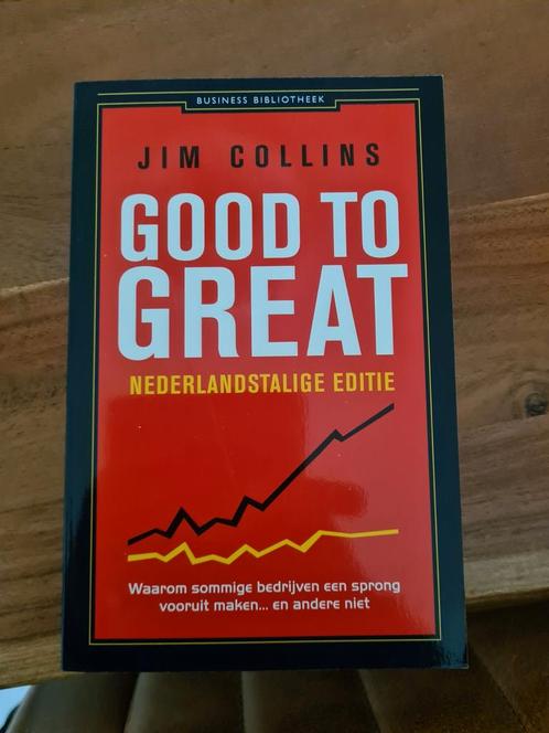 Good to Great - Jim Collins (Nederlandstalig), Boeken, Economie, Management en Marketing, Zo goed als nieuw, Management, Ophalen of Verzenden