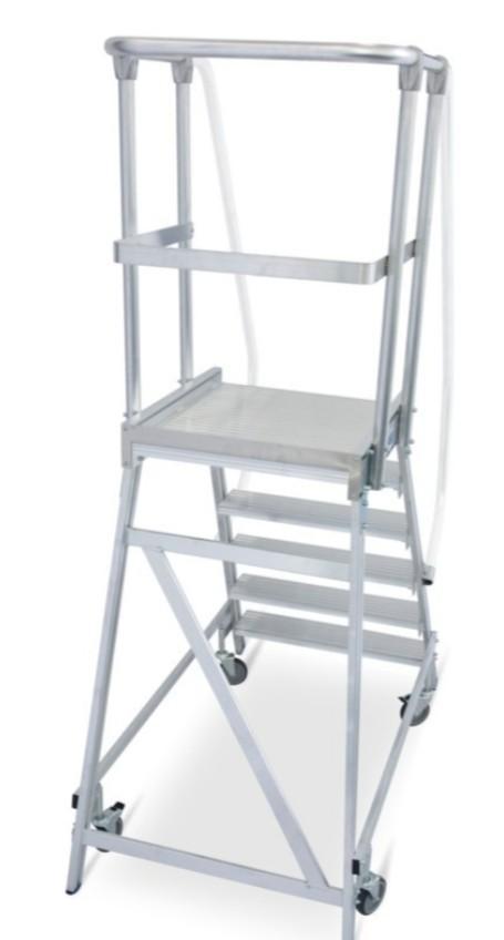 Te koop platformtrap kraus, Doe-het-zelf en Verbouw, Steigers, Zo goed als nieuw, Overige typen, 2 tot 5 meter, Ophalen of Verzenden