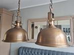 Prachtige brons/ gouden kleurige hanglampen!, Ophalen of Verzenden, Zo goed als nieuw, Minder dan 50 cm