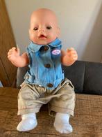 Baby Born pop. Als nieuw. Met leuke kleren en een speen, Ophalen of Verzenden, Zo goed als nieuw, Babypop