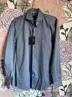 Hugo boss heel mooi net overhemd maat 39, Ophalen, Blauw, Halswijdte 39/40 (M), Zo goed als nieuw