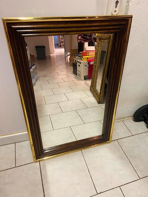 Stralende antieke spiegel, Huis en Inrichting, Woonaccessoires | Spiegels, Zo goed als nieuw, Minder dan 100 cm, Rechthoekig, Ophalen of Verzenden