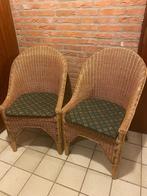2 vintage rotan fauteuils / stoelen, Ophalen