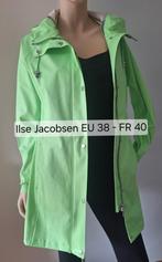 Nieuwe limegroene Ilse Jacobsen Rain87 regenjas EU 38  FR 40, Maat 38/40 (M), Nieuw, Ophalen of Verzenden, Ilse Jacobsen