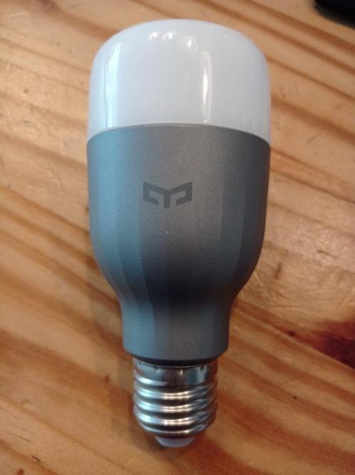 Yeelight wifi RGBW smartlamp, Huis en Inrichting, Lampen | Losse lampen, Nieuw, Led-lamp, Minder dan 30 watt, E27 (groot), Ophalen of Verzenden