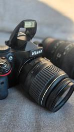 Nikon D5200 met lenzen, Ophalen of Verzenden, Gebruikt, Nikon