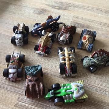 Mini griezel auto.s 10 st. Afm 4a5 cm voor stoere jongens beschikbaar voor biedingen