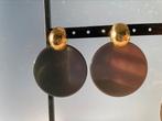 LOTT gioielli oorbellen grijs / goud, Sieraden, Tassen en Uiterlijk, Oorbellen, Hangers, Ophalen of Verzenden, Zo goed als nieuw
