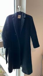 Jas, Kleding | Dames, Jassen | Winter, Ophalen, Blauw, Sandro, Zo goed als nieuw