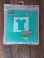 Mintgroen shirtje Hema - maat 122/128 - NIEUW in verpakking, Meisje, Nieuw, Ophalen of Verzenden, Shirt of Longsleeve