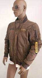 PME Legend bruine katoenen "Arado Bomber" jas (XL) gewassen
