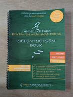 Landelijke PABO reken- en wiskunde toets: oefentoetsenboek, Ophalen of Verzenden, Beta, Nieuw, HBO