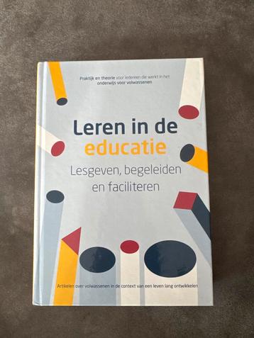 Leren in de educatie - Studieboek beschikbaar voor biedingen