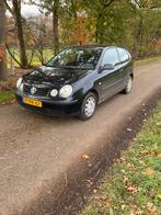 Volkswagen  polo 2004 Zwart 1.2 benzine, Auto's, Volkswagen, 54 pk, 1198 cc, Zwart, 1038 kg