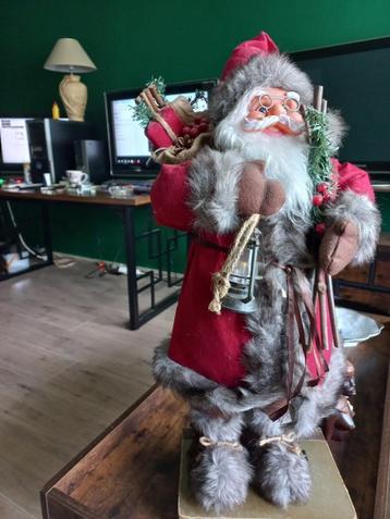 prachtige versierde kerstman {65 cm} beschikbaar voor biedingen
