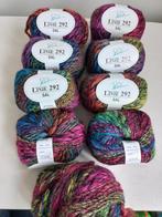 Online Linie 292 Sal 9 bollen breien haken nieuw multi kleur, Ophalen of Verzenden, Nieuw, Breien, Wol of Garen