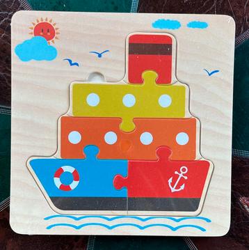 Stoomboot 15x15cm beschikbaar voor biedingen