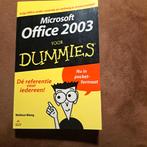 W. Wang - Office 2003 voor Dummies, W. Wang, Ophalen of Verzenden, Zo goed als nieuw, Overige onderwerpen